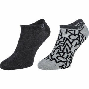 Calvin Klein MEN LINER 2P CALVIN KLEIN DEANGELO Pánské ponožky, černá, velikost 39/42