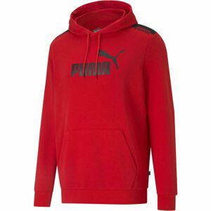 Puma AMPLIFIED HOODIE TR Pánská mikina, červená, velikost XXL