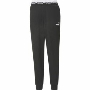 Puma AMPLIFIED PANTS TR Dámské tepláky, černá, velikost L