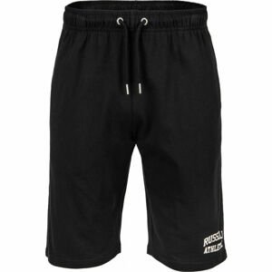 Russell Athletic AL SHORTS Pánské šortky, Černá,Bílá, velikost
