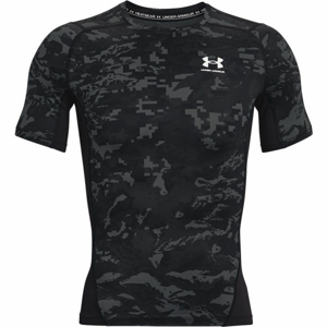 Under Armour HG ARMOUR CAMO COMP SS  XXL - Pánské triko