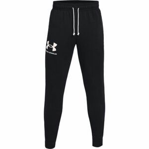 Under Armour RIVAL TERRY JOGGER Pánské tepláky, černá, velikost S