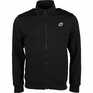 Lotto MSC FULL-ZIP TOP Pánská mikina, černá, velikost