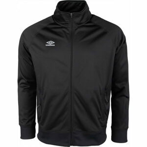 Umbro COMMUTER TRACK TOP Pánská mikina, černá, velikost L