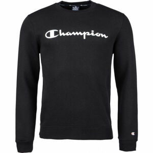 Champion CREWNECK SWEATSHIRT Pánská mikina, černá, velikost L