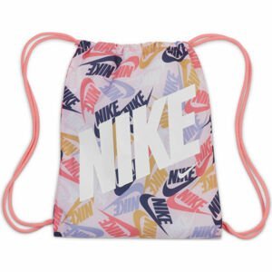 Nike KIDS PRINTED GYM SACK Dětský gymsack, růžová, veľkosť UNI