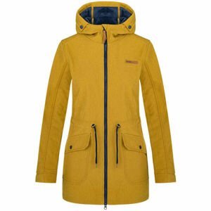 Loap LECUKA Dámský softshellový kabát, žlutá, velikost L