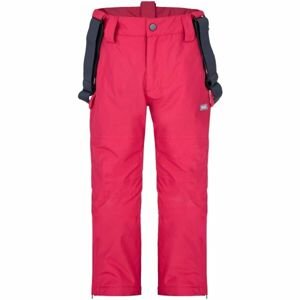 Loap FULLACO Dívčí lyžařské kalhoty, růžová, velikost 134-140