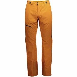 Scott ULTIMATE DRYO 10 Pánské lyžařské kalhoty, oranžová, veľkosť L