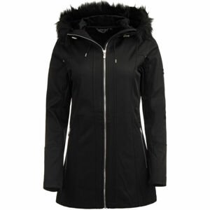 ALPINE PRO BLYTHA Dámský softshellový kabát, černá, velikost