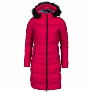 ALPINE PRO BREENA Dámský kabát, červená, veľkosť XL
