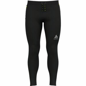 Odlo AXALP WINTER Pánské běžecké elastické kalhoty, černá, velikost M