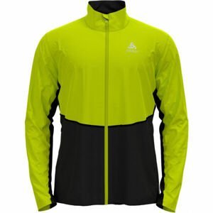 Odlo MARKENES Světle zelená XL - Pánská bunda na běžky