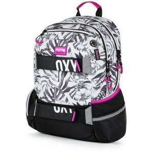 Oxybag OXY SPORT LEAVES Studentský batoh, bílá, velikost UNI