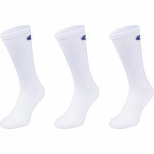 Champion CREW SOCKS LEGACY X3 Unisexové ponožky, bílá, veľkosť 39-42