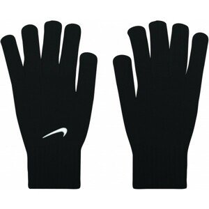 Nike SWOOSH KNIT GLOVES Pletené rukavice - Nike, černá, velikost S/M