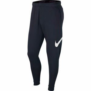 Nike DRI-FIT Pánské tréninkové kalhoty, tmavě modrá, velikost 2XL