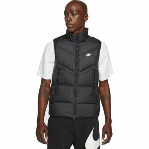 Nike NSW SF WINDRUNNER VEST M Pánská vesta, černá, velikost S