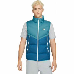 Nike SPORTSWEAR WINDRUNNER Pánská vesta, modrá, veľkosť S
