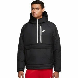 Nike NSW TF RPL LEGACY HD ANORAK M Pánská bunda, Černá, velikost M