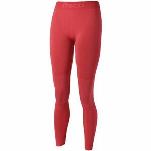 Mico LONG TIGHT PANTS ODORZERO XT2 W Dámské dlouhé termo kalhoty, červená, veľkosť S