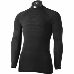 Mico LONG SLEEVES R/NECK SHIRT PRIMALOFT Pánské termo triko, černá, velikost 3