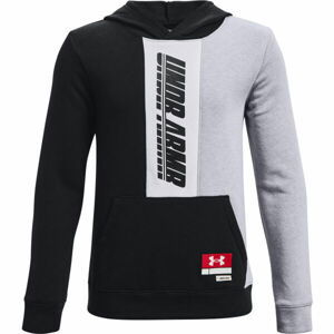 Under Armour BOYS BASELINE HOODIE Černá XL - Chlapecká mikina