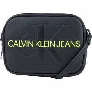 Calvin Klein SCULPTED CAMERA BAG MONO Dámská taška přes rameno, černá, velikost UNI