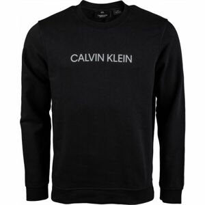 Calvin Klein PULLOVER Pánská mikina, černá, velikost S