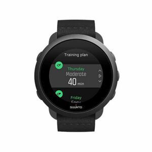 Suunto 3 Multisportovní hodinky se záznamem tepové frekvence, černá, velikost UNI