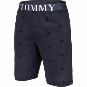 Tommy Hilfiger SHORT Pánské kraťasy, Tmavě modrá,Bílá, velikost XXL