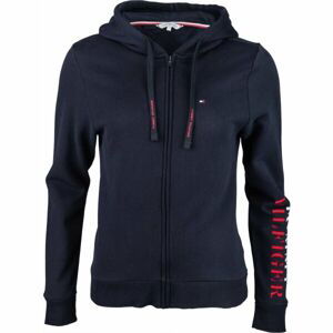 Tommy Hilfiger FZ HOODIE Dámská mikina, tmavě modrá, velikost M