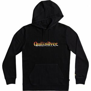 Quiksilver PRIMARY HOOD Pánská mikina, černá, velikost L