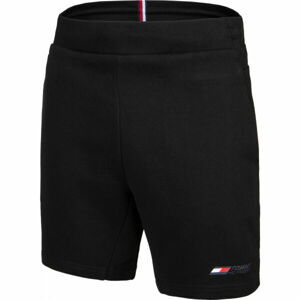 Tommy Hilfiger TERRY LOGO SHORT Pánské kraťasy, černá, velikost S