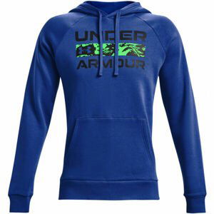 Under Armour RIVAL FLC SIGNATURE HD  XL - Pánská mikina