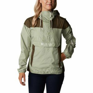 Columbia CHALLENGER WINDBREAKER Dámská větrovka, khaki, velikost S