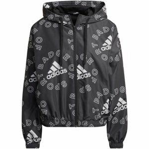 adidas BLUV JACKET Dámská větrovka, černá, velikost