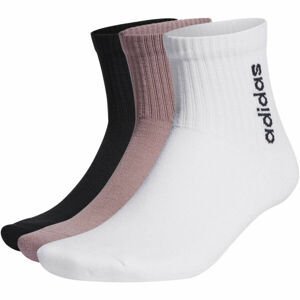 adidas HC QUARTER 3PP Set ponožek, černá, velikost 37-39