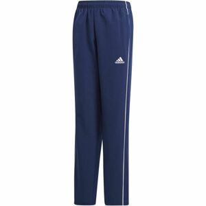 adidas CORE 18 PANTS Fotbalové kalhoty, tmavě modrá, veľkosť 164