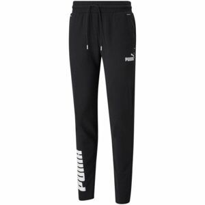 Puma POWER COLORBLOCK PANTS TR OP Pánské kalhoty, černá, velikost XL