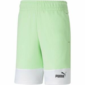 Puma POWER SUMMER CB SHORTS Pánské šortky, zelená, velikost L