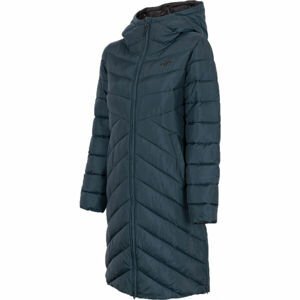 4F WOMEN´S JACKETS Dámský prošívaný kabát, modrá, velikost XL