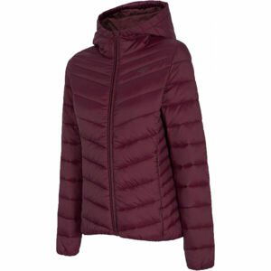 4F WOMENS JACKETS Dámská péřová bunda, vínová, veľkosť S