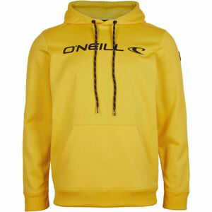 O'Neill RUTILE HOODED FLEECE Pánská mikina, Žlutá, velikost L