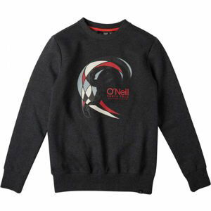 O'Neill CIRCLE SURFER CREW SWEAT Chlapecká mikina, tmavě šedá, velikost 140