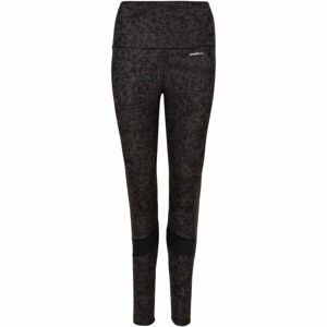 O'Neill ACTIVE PRINTED LEGGING Dámské legíny, tmavě šedá, velikost M