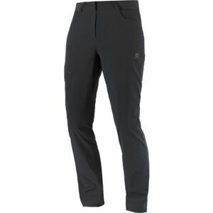 Salomon WAYFARER PANTS W Dámské outdoorové kalhoty, černá, velikost 42