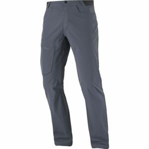Salomon WAYFARER PANTS M Pánské turistické kalhoty, tmavě šedá, velikost 48