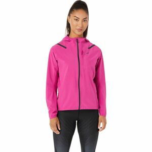 ASICS ACCELERATE WATERPROOF 2.0 JACKET Dámská sportovní bunda, růžová, velikost