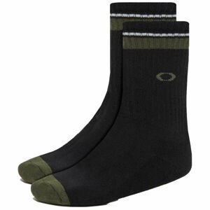 Oakley ESSENTIAL SOCKS (3 PCS) Ponožky, černá, velikost L